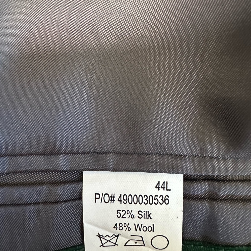 Men’s pre own as is Ralph Lauren polo suit blazer jacket 2 button size 44L long - Picture 7 of 10